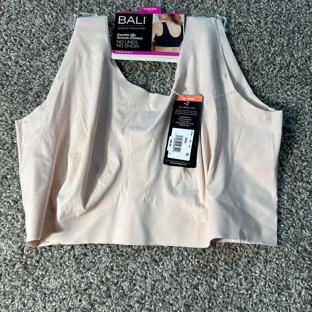 NWT Bali comfort revolution seamless wireless bra SZ 3XL - Picture 5 of 7